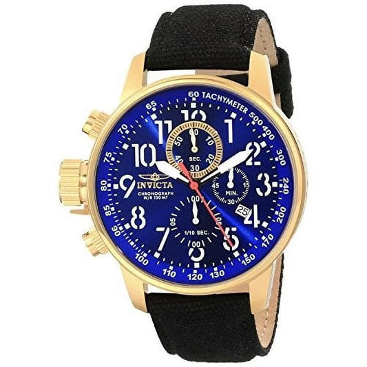 Men'S 1516 I Force Collection 18K Gold Ion-Plated Stainless Steel Watch=